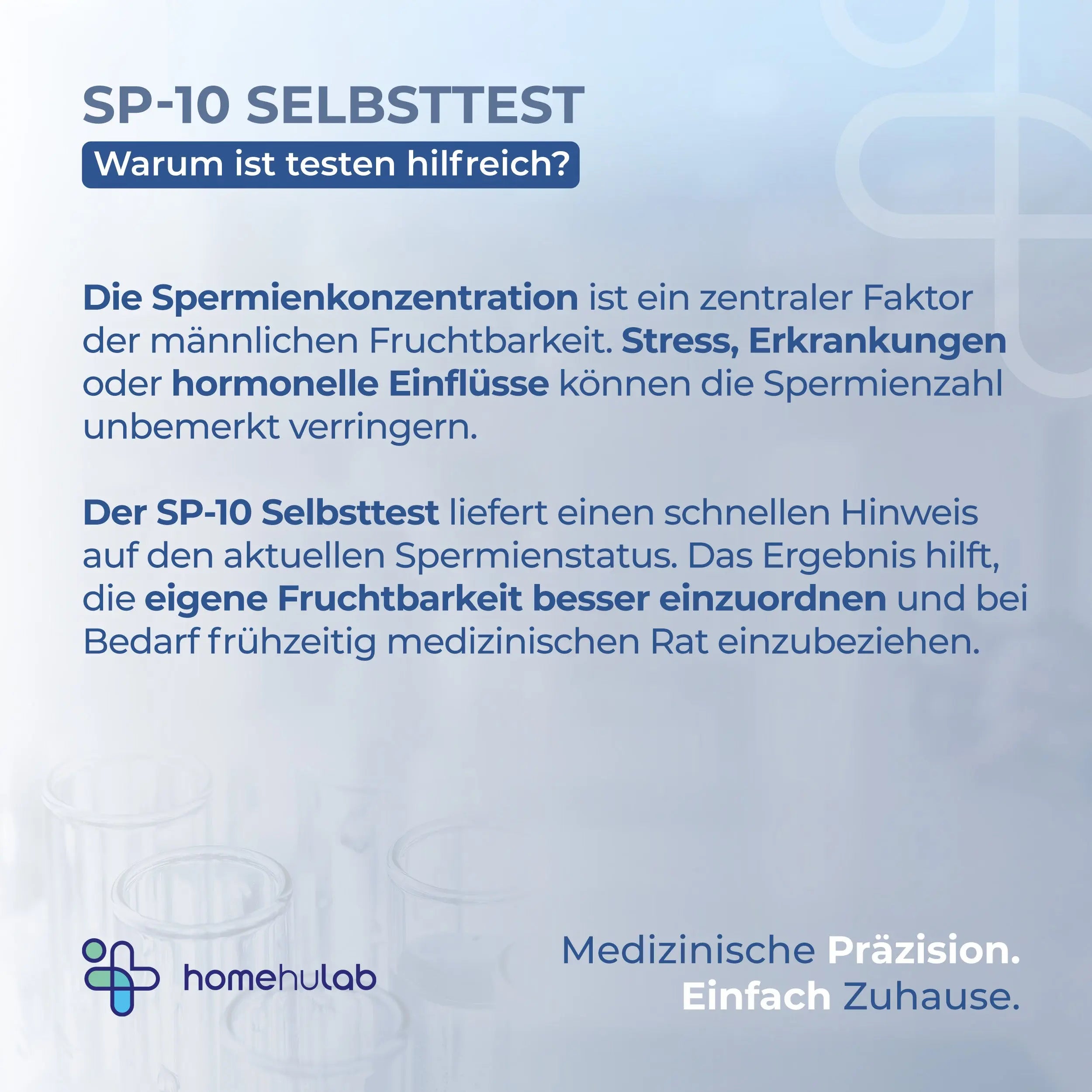 2x Spermatest Männer – Fruchtbarkeit zuhause testen