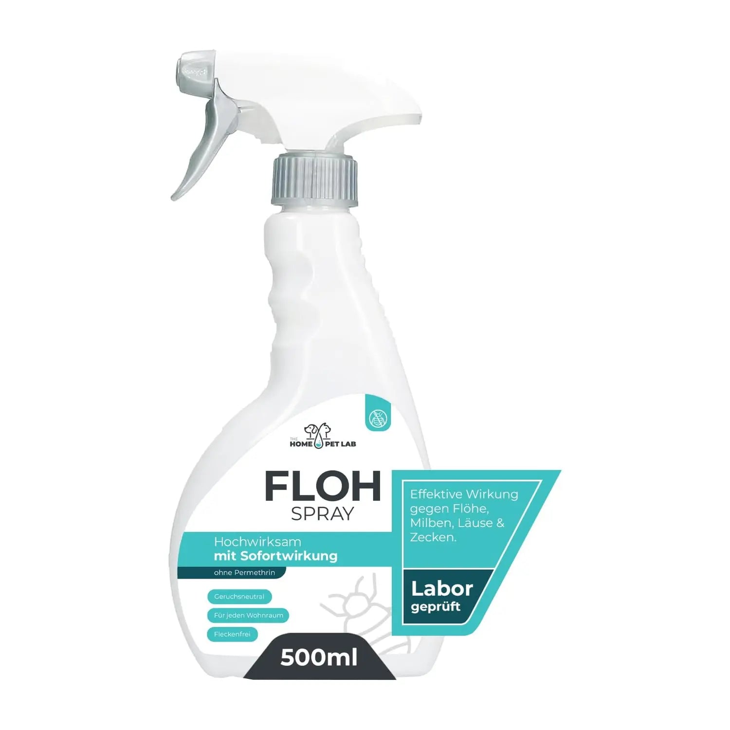 Floh Spray für Wohnung und Möbel 500ml HomePetLab