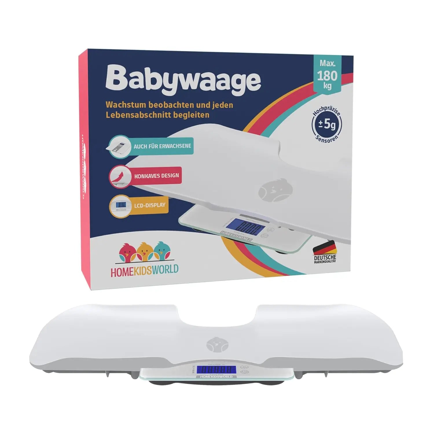 Kombi-Waage Baby & Erwachsene – digital & präzise HomeKidsWorld