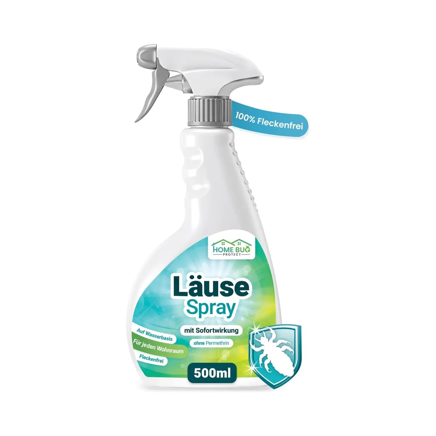 Läuse Abwehrspray 500ml – für Heimtextilien & Möbel HomeBugProtect