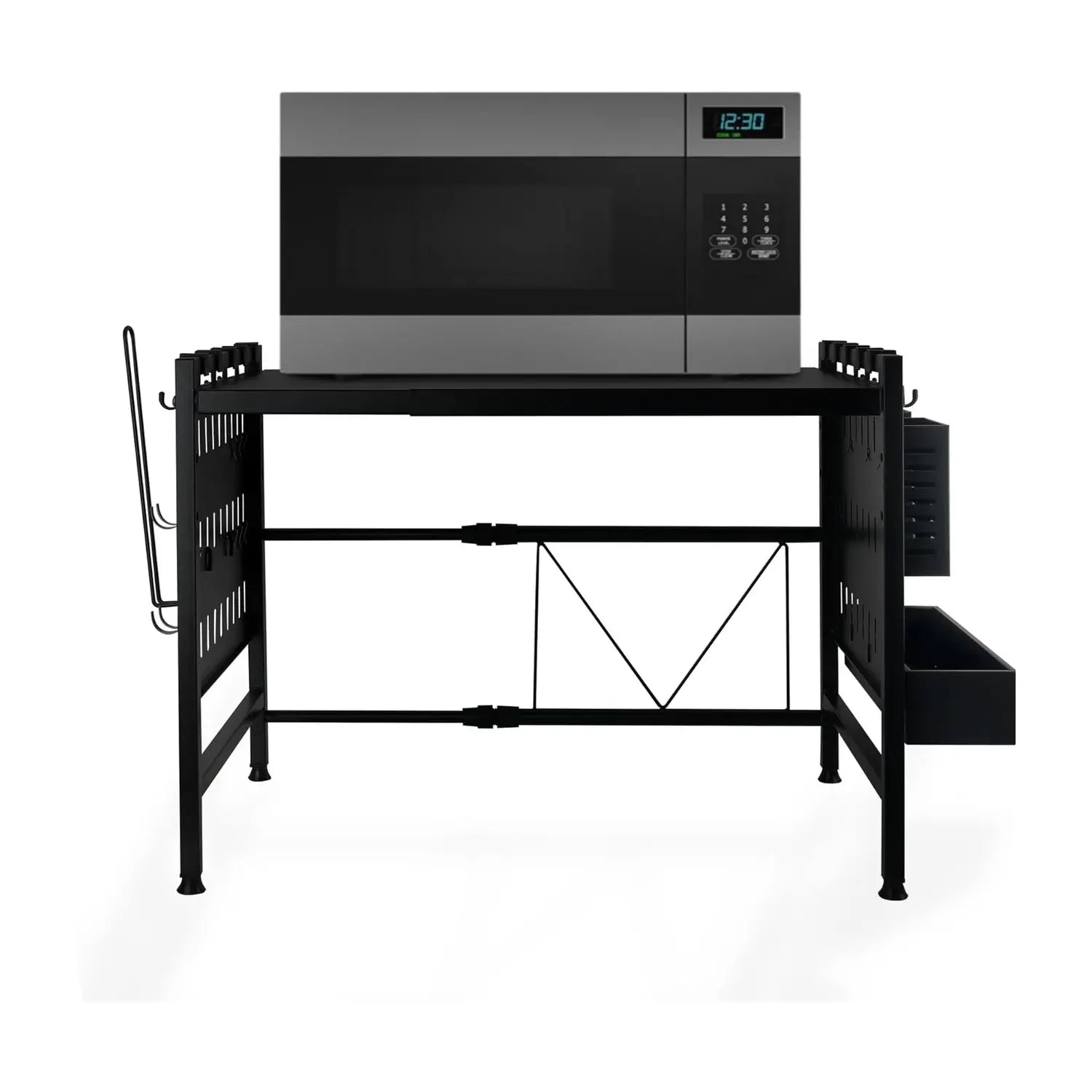 Mikrowellenregal mit Add Ons für mehr Stauraum HomeLuxWorld