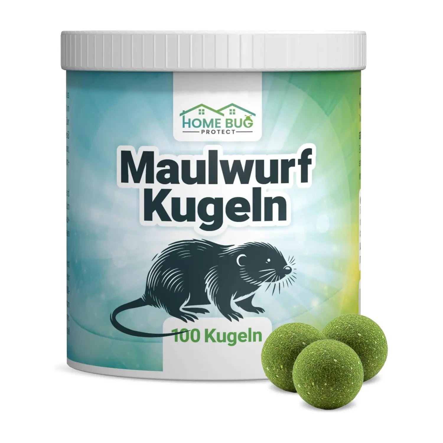 Maulwurf Vertreiber Kugeln 100 Stück HomeBugProtect