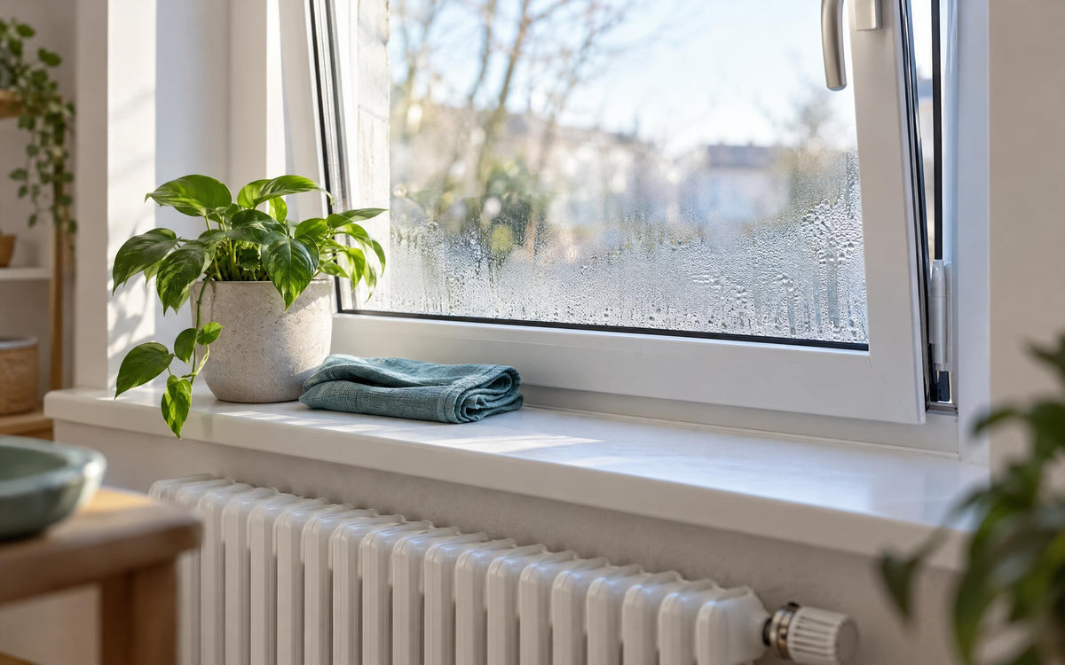 Feuchte Räume: richtig lüften, heizen, entfeuchten