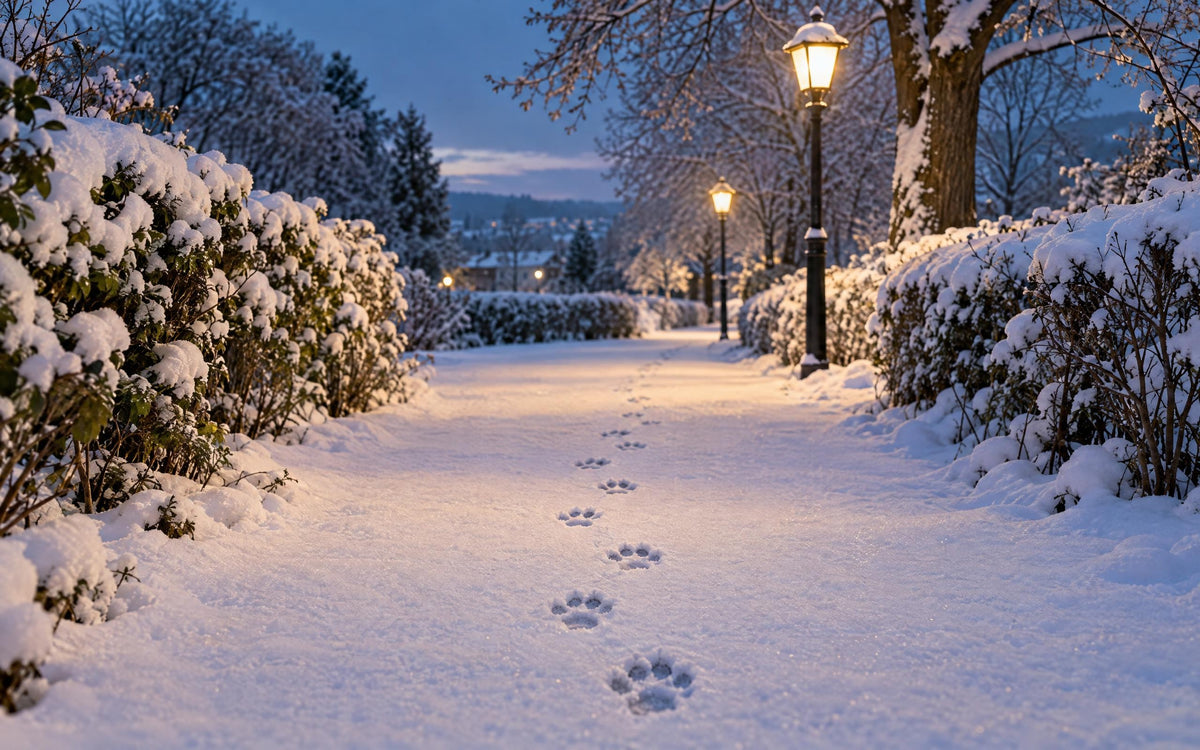 Mit dem Hund durch den Winter: Pfoten, Fell und dunkle Wege